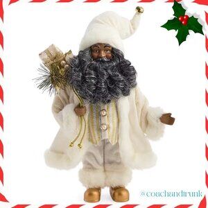 Santa Claus Table Top Decoration With Stunning Details NEW WITH TAGS